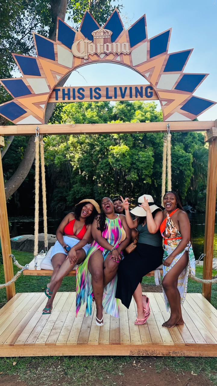 Friends laughing together on a Host with the Utmost getaway